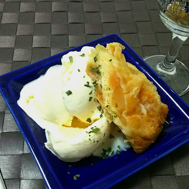 ☆ホットアップルパイ＆バニラアイス☆