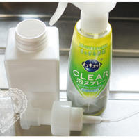 *　花王「キュキュットCLEAR泡スプレー」　*