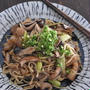 マイタケとしいたけの醤油焼きそば～ぐんまアンバサダー