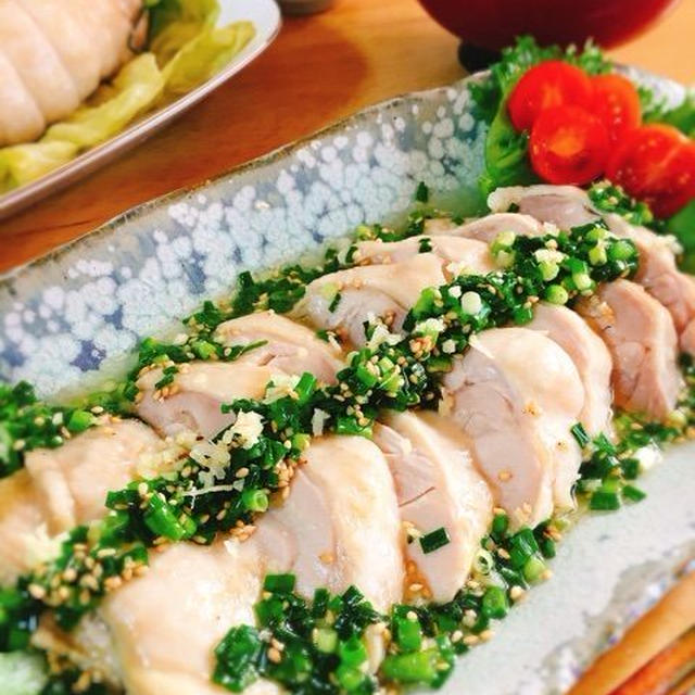 蒸し鶏+ネギソース！台湾料理「葱油鶏 (ソンユーチー)」