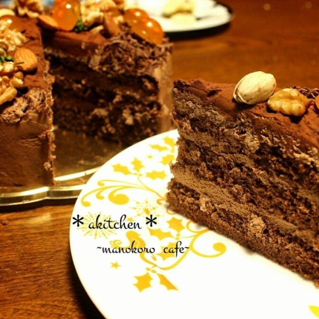 【バレンタイン】板チョコでとろけるチョレートクリームケーキ(改良版)