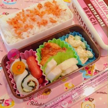 7/17 (Wed) サーモンフライ弁当
