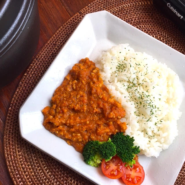 ハンブレでらくらく♪ 時短 ドライカレー