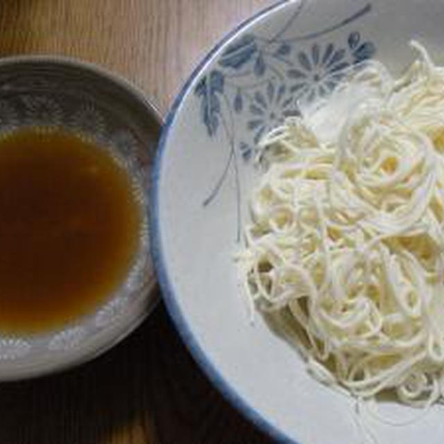 とうふそうめんと冷やし中華