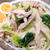 麺×追いがつおつゆ 鶏胸肉のあんが絡んだおうどん