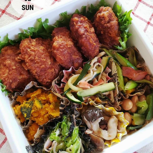 8月2日(日)の旦那弁当