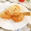りんごの天ぷら　バニラアイス添え by anさん