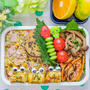 レンチン♪チャーハンとちくわかぶり弁当☆