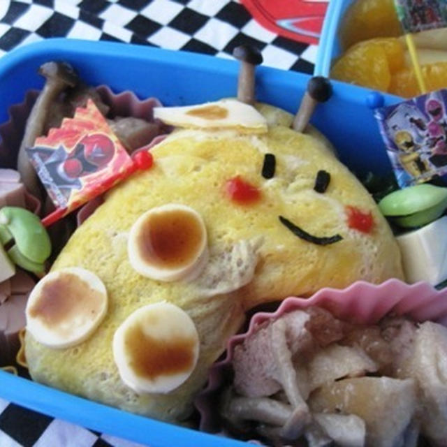 きりんさんの（幼稚園）お弁当（キャラ弁）