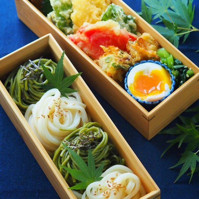 合盛り(茶蕎麦、讃岐うどん)弁当