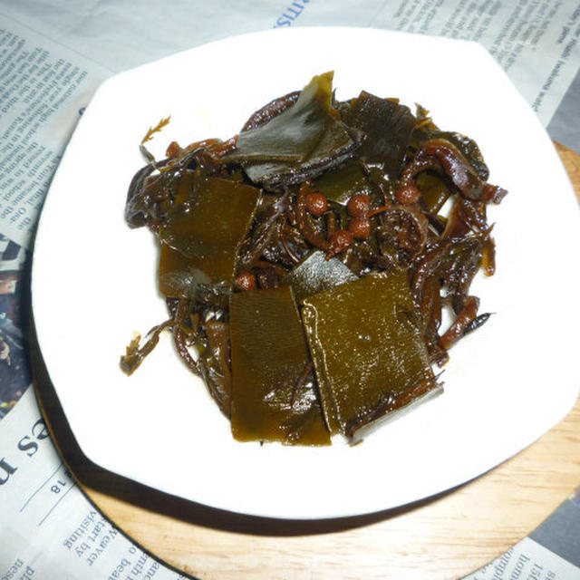 木耳山椒＋羅臼昆布の佃煮