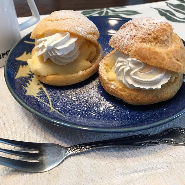 シュークリームを焼いてみた