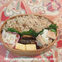 週末しごと　-お弁当は　炊き込みご飯と塩鯖-
