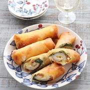 タルタルちくわチーズ春巻き