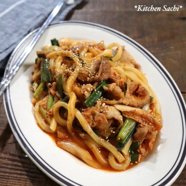 レンジで簡単 豚キムチうどん 簡単レシピ レンジ By Sachiさん レシピブログ 料理ブログのレシピ満載