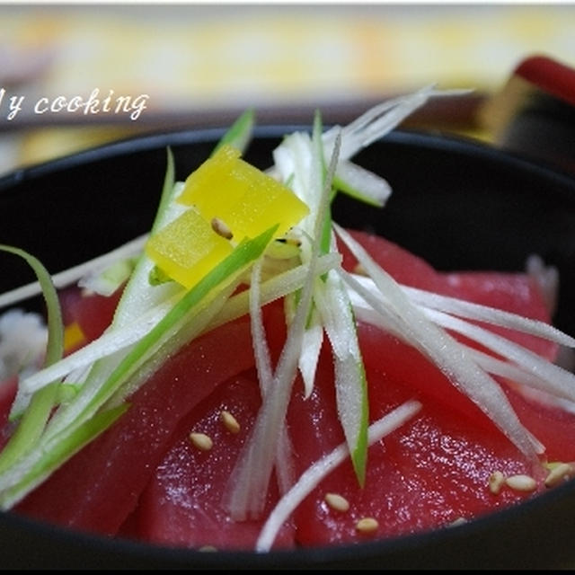 ネギタクマグロ丼