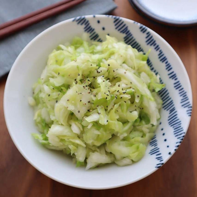キャベツだけで作る絶品副菜！無限キャベツ