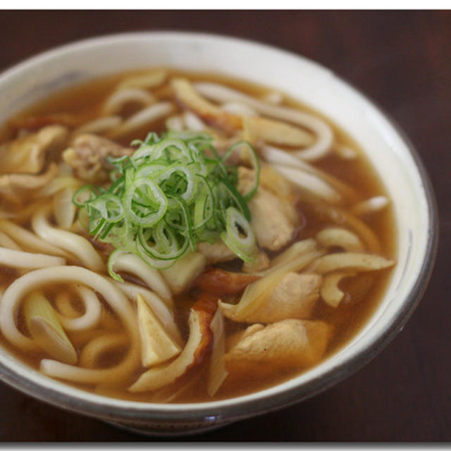 優しい味の和風カレーうどん