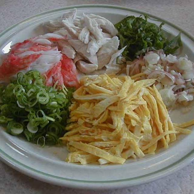 冷たい麺が続くよ～ん