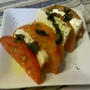 企画レシピ豆腐とトマトのカプレーゼ