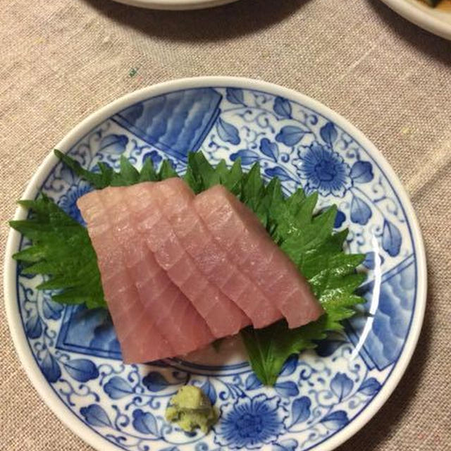 すごくローカルなお刺身だった