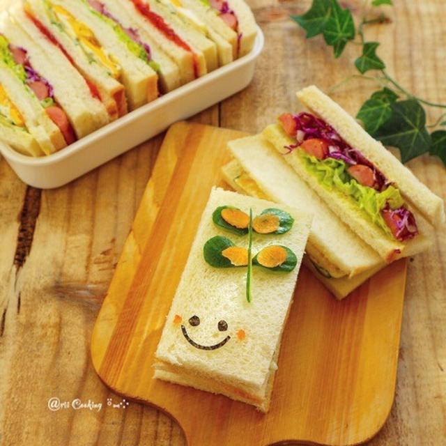 レトロなサンドイッチ