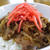 我が家の人気メニュー　牛丼で～す(^O^)／