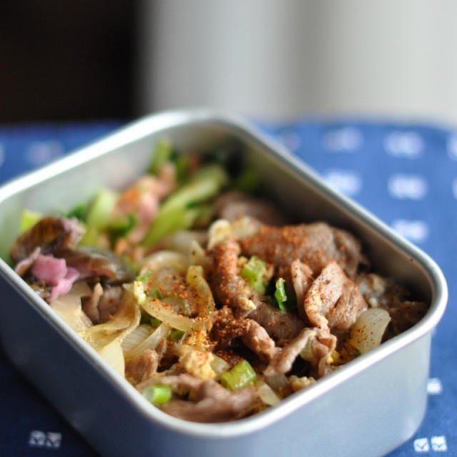 牛丼弁当。
