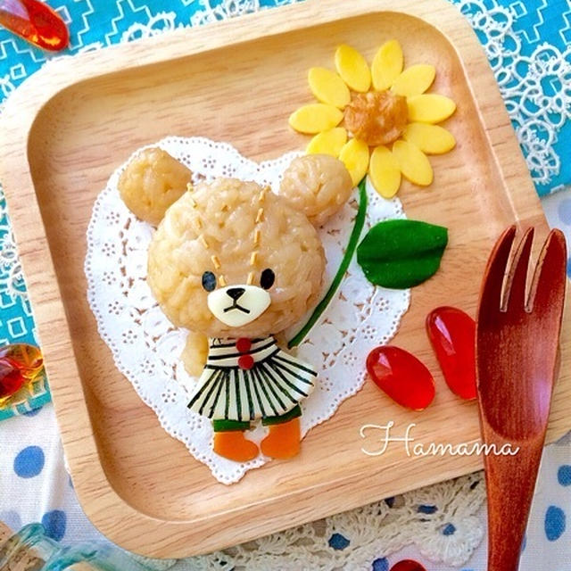 ジャッキーのプレート&amp;ミッフィーサンド♡作り方