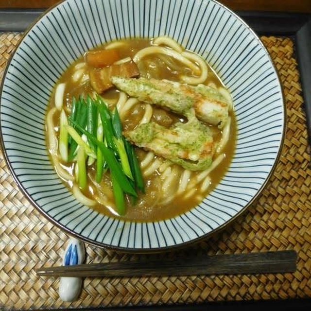 アレンジ最終は・・・ランチにカレーうどん☆