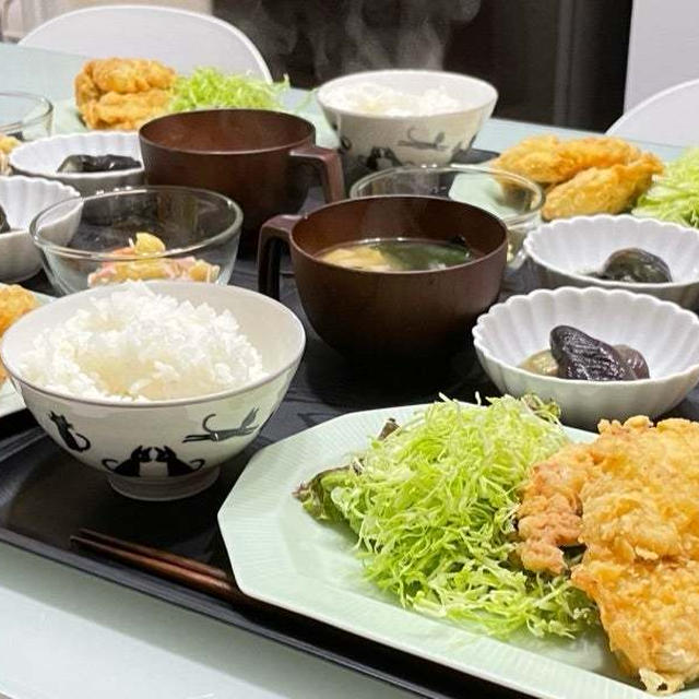 6月9日✰フライドチキンで晩ごはん♩♩♩