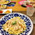 全体的に和風感ただようパスタとサラダとミニオムレツ