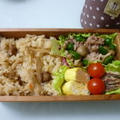 10月29日　たけのこご飯のお弁当 by カオリさん