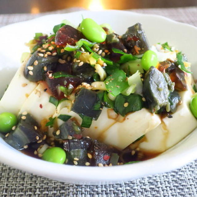 ピータン豆腐 By ジミヘンさん レシピブログ 料理ブログのレシピ満載