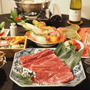 お正月2日の夜ごはんはしゃぶしゃぶ　と、2日の朝ごはんも♪