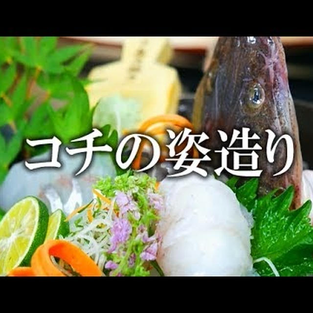 コチの刺身のさばき方 By 田中ケンさん レシピブログ 料理ブログのレシピ満載