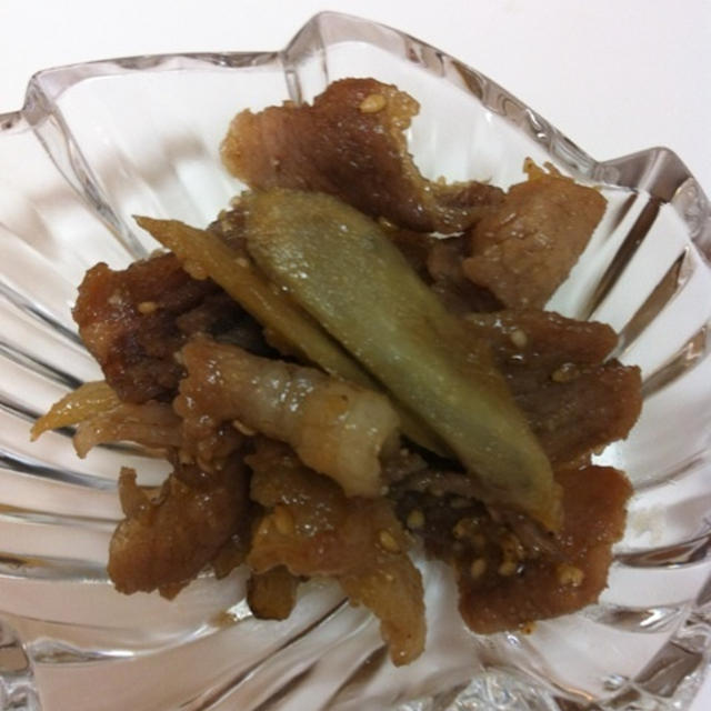 豚のしぐれ煮