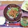 ダッシュ！晩ご飯♪鰹のたたきは帰りに買ってきました!定食♪