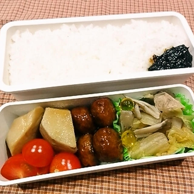 白菜と鶏肉の蒸し煮弁当