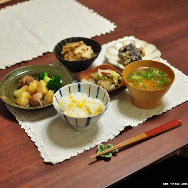 昨日のヘルシー系晩ごはんと、あわよくば痩せるといい
