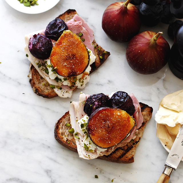 Autumn Open Sandwich