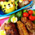 【キャラ弁】トラおにぎりと肉巻きチーズ弁当