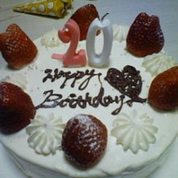 HAPPY BIRTHDAYケーキ