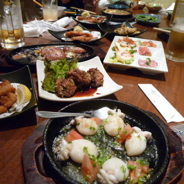 土曜の夜は居酒屋で～　夕ご飯