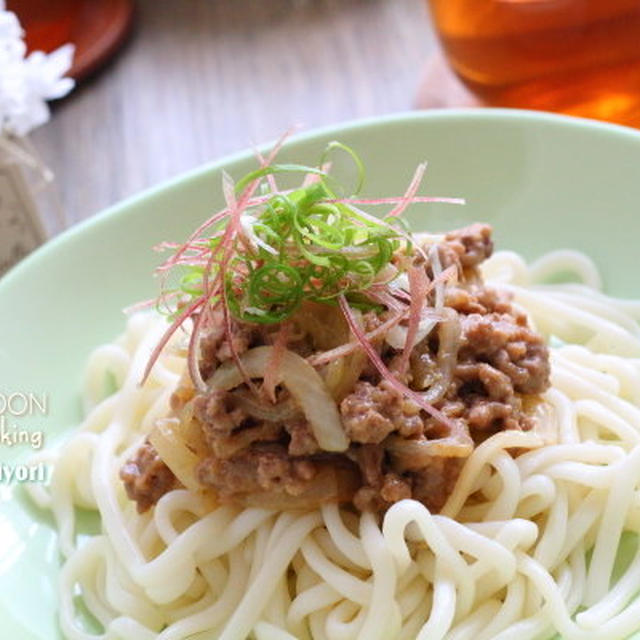 冷たい【万能肉味噌うどん】レシピ＆好評な麺類レシピ