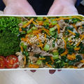 2023/8/23のパートナーの相棒のボリューミーお弁当 【#お弁当】【1927個目】
