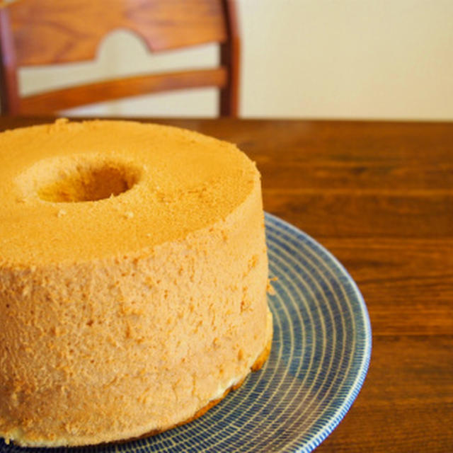 シフォンケーキをまんま