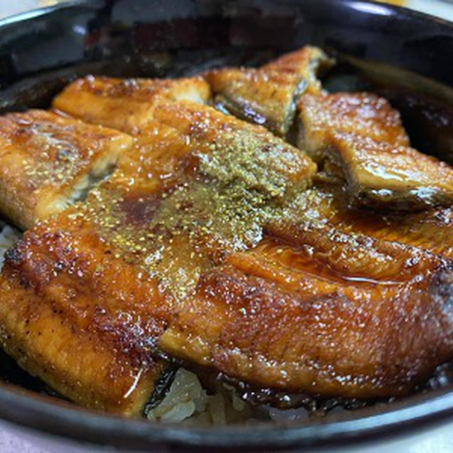 鰻ご飯＆種を蒔いて育ってきた野菜苗♪