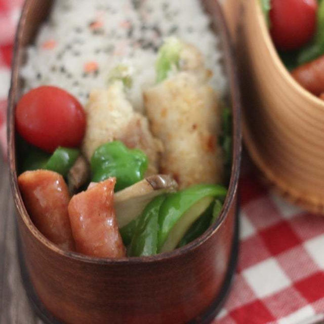 ホワイトアスパラのチーズイン豚肉巻きフライ【レシピ】弁当