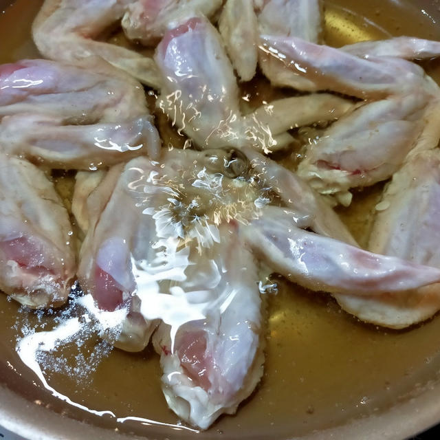 夫が神がかってた朝…朝から揚げ物しました＼(^o^)／